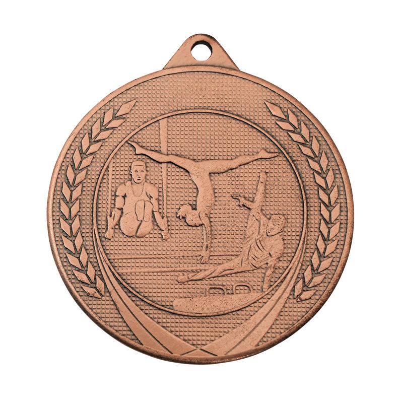 Gymnastics Bronze Medal 50mm