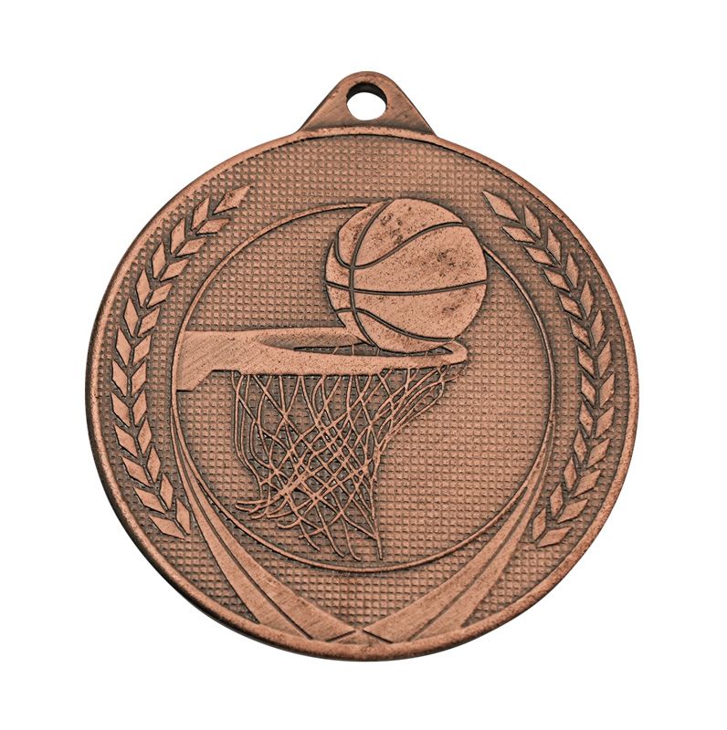 Basketball Bronze Medal 50mm