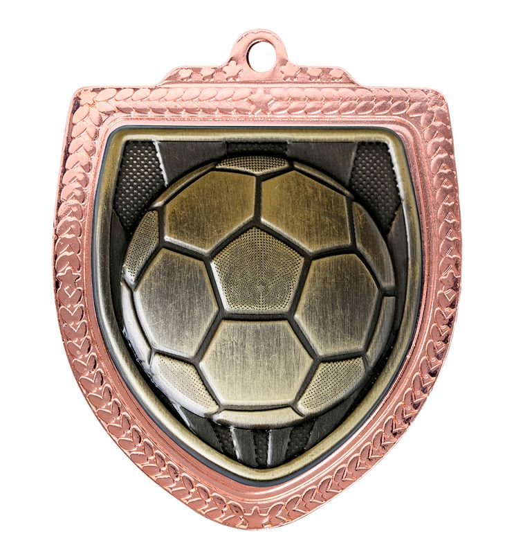 Shield Football Gold Medal 80mm