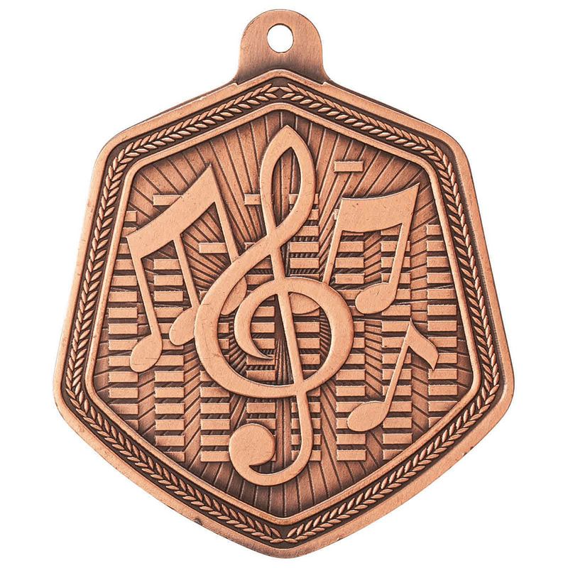 Music Bronze Medal 67mm