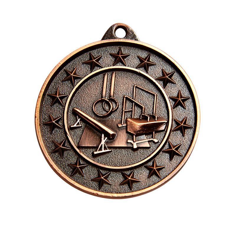 Gymnastics Bronze Medal 50mm