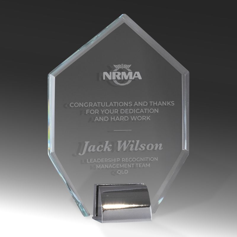 Heptagon Glass Award 160mm