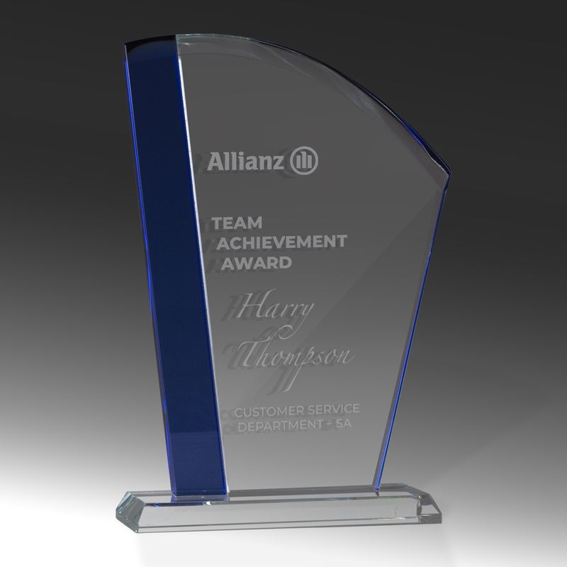 Curve Glass Award 195mm