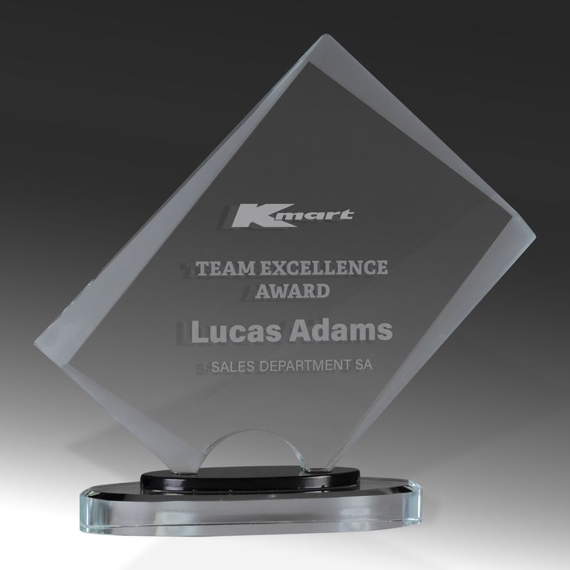 Angled Glass Award 185mm