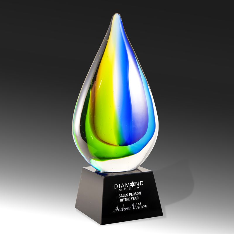 Timber Awards Crystal Trophy 228mm
