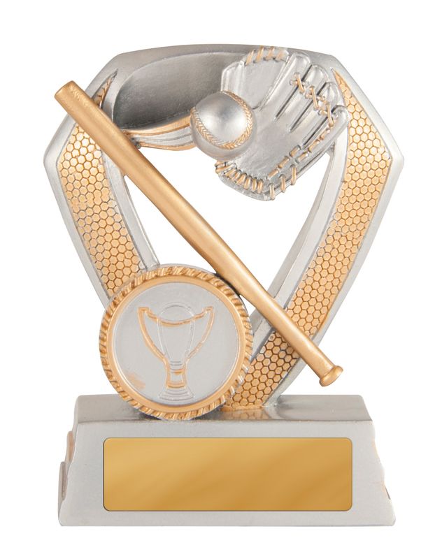 Shield Baseball Trophy 100mm
