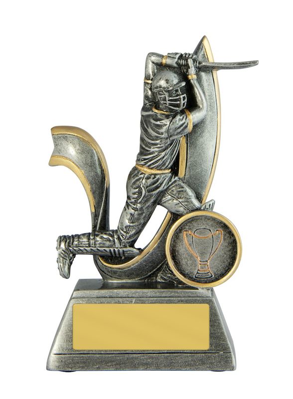 Batsman Cricket Trophy 125mm