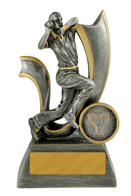 Bowler Female Cricket Trophy 125mm