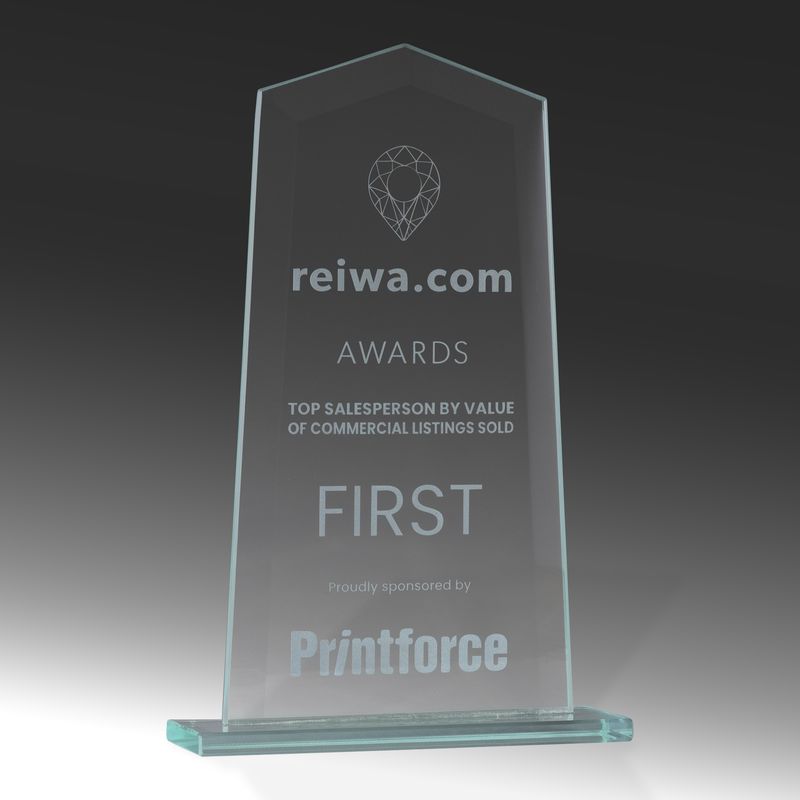 Peak Glass Award 210mm