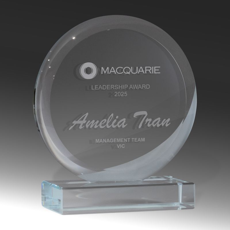 Circle Glass Award 145mm
