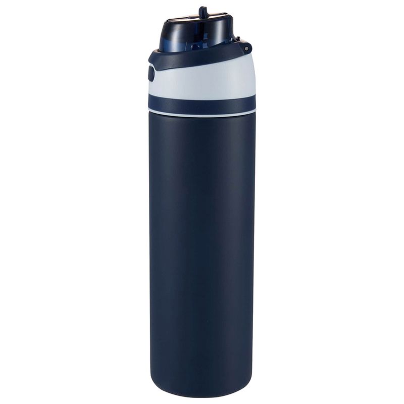 Stainless Steel Flip Straw Bottle 900ml