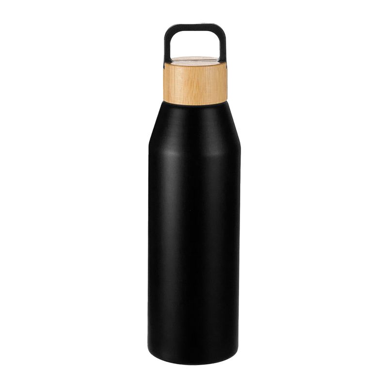 Recycled Bottle w Bamboo Lid 1L